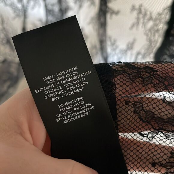 Aritzia Black Lace Maxi Dress - Picture 4 of 11